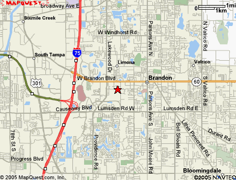 Map of the area our 33509 locksmiths service