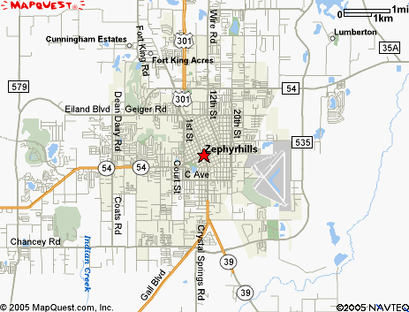 Map of the area our 33539 locksmiths service