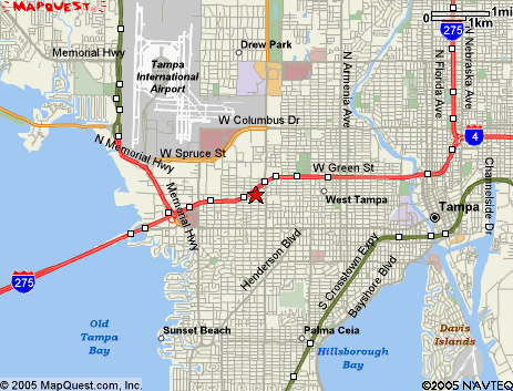 Map of the area our 33679 locksmiths service