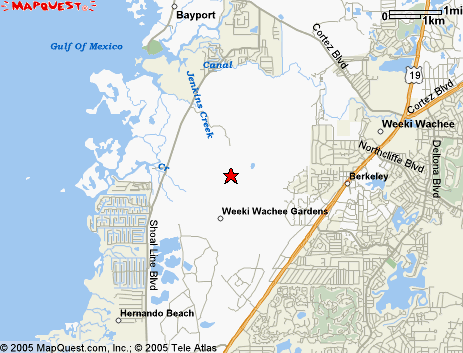 Map of the area our 34607 locksmiths service