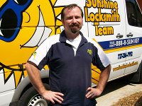 Sunshine Locksmith Team owner Gilles Deacur